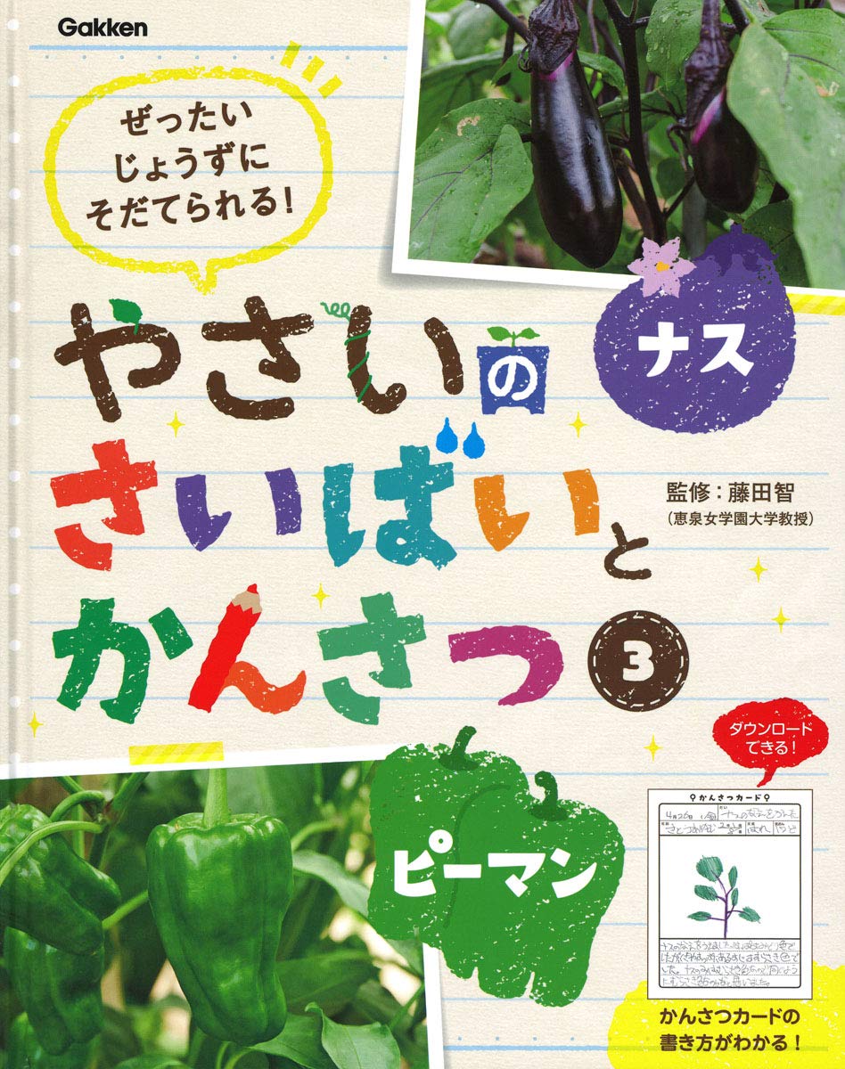 Amazon.co.jp: やさいのさいばいとかんさつ 3: ぜったいじょうずに